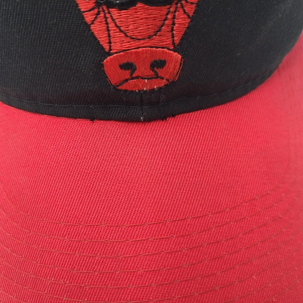 Vintage Chicago Bulls Hat Snapback‎ The G Cap Black Red NBA Basketball 90s Men